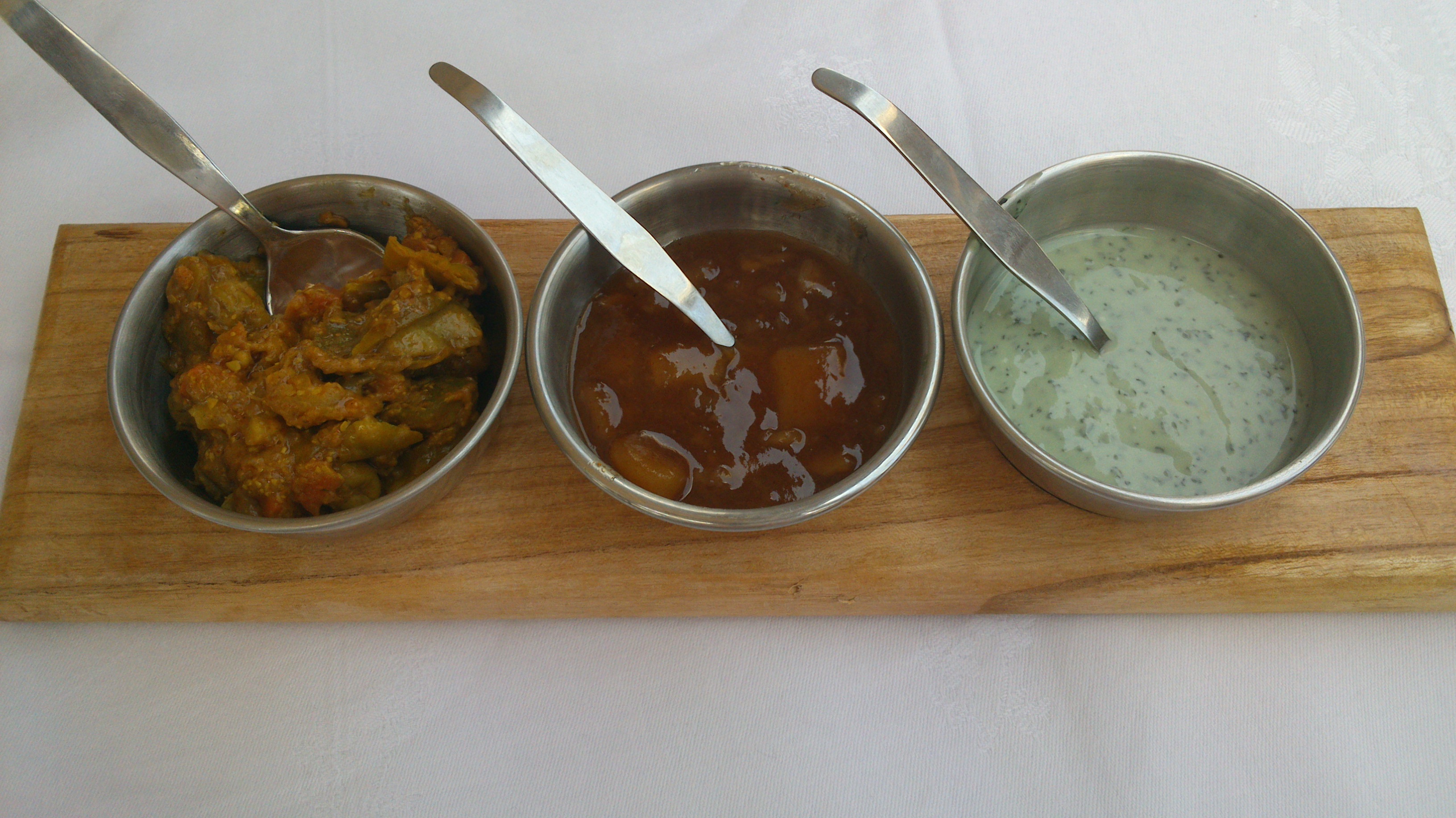 Sauces Served With Indian Food