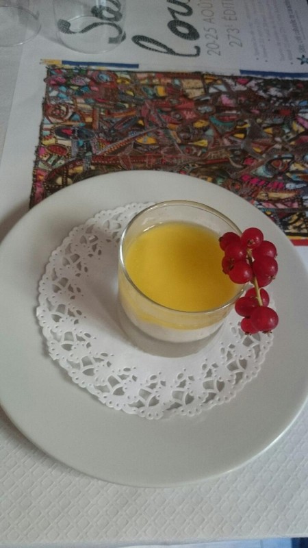 panacotta limoncello