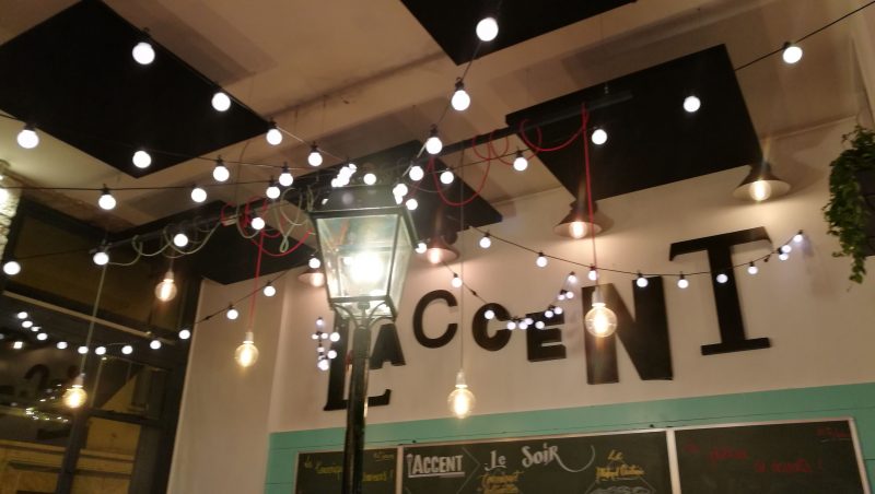 Restaurant bistrot L'Accent Lyon Massena